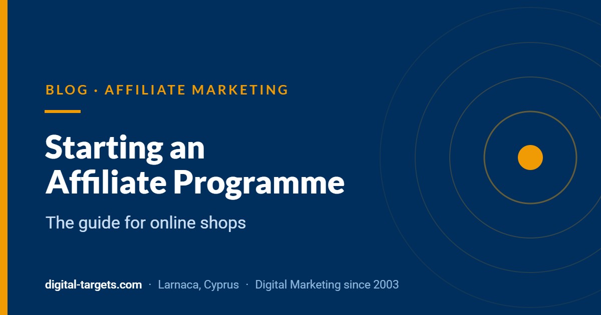 Starting an Affiliate Programme: The Guide for Online Shops